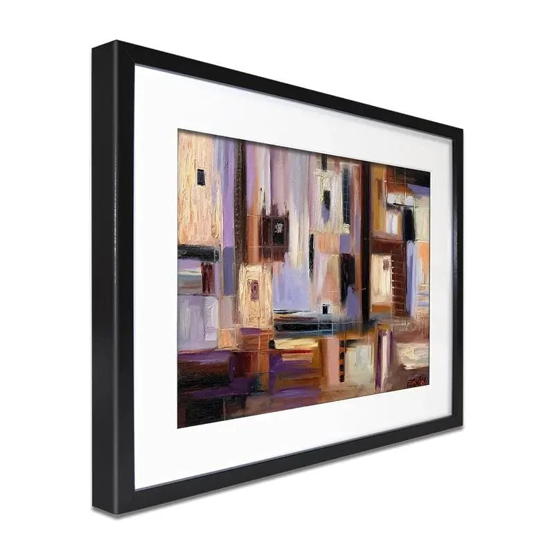 Abstract City Framed Art Print Abstract City Framed Art Print wall art product Ekaterina Ermilkina