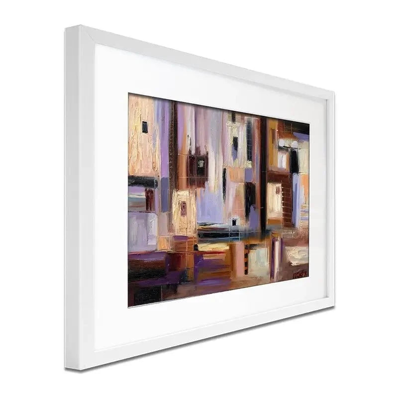 Abstract City Framed Art Print Abstract City Framed Art Print wall art product Ekaterina Ermilkina