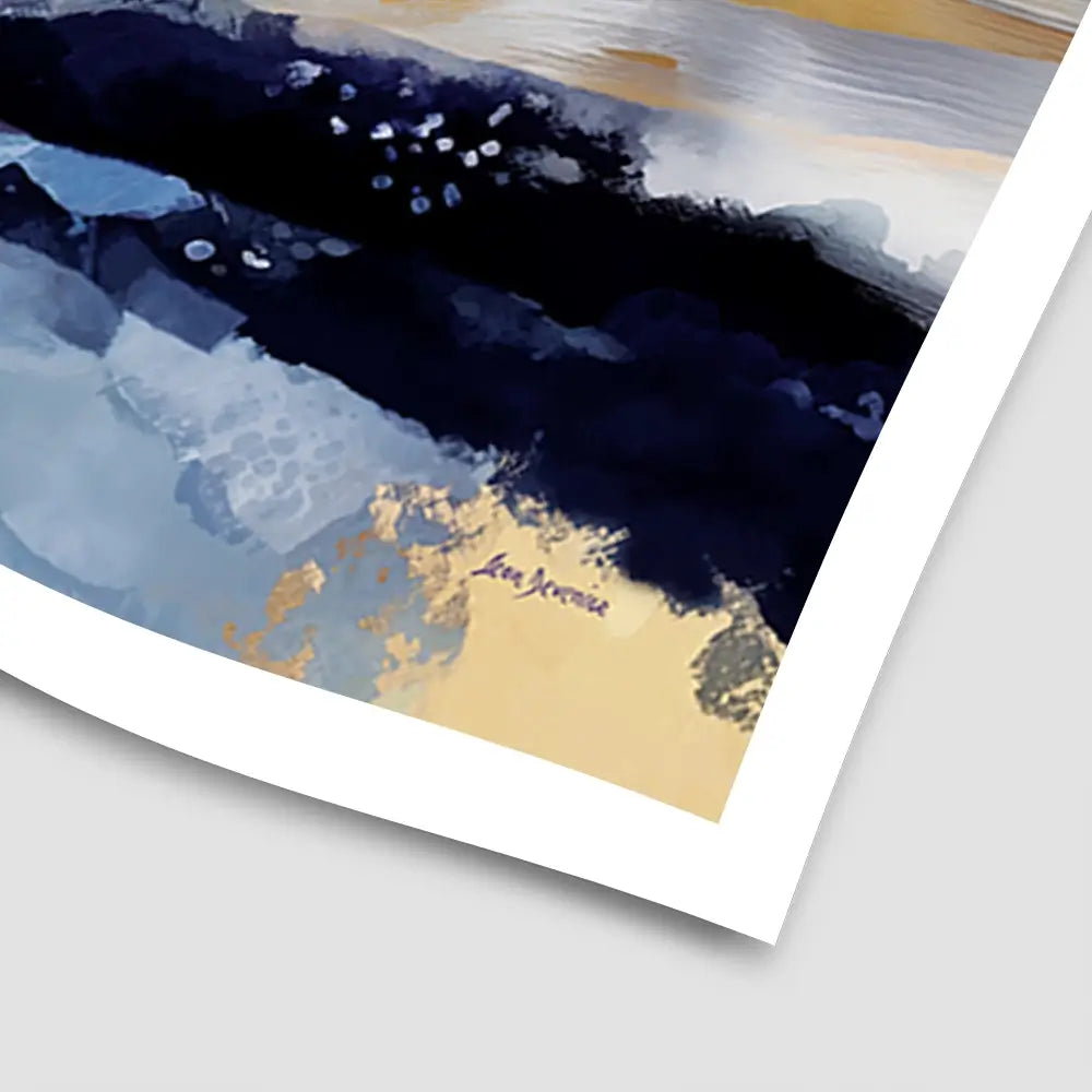 Abstract Coastal Landscape Art Print Abstract Coastal Landscape Art Print wall art product Leon Devenice