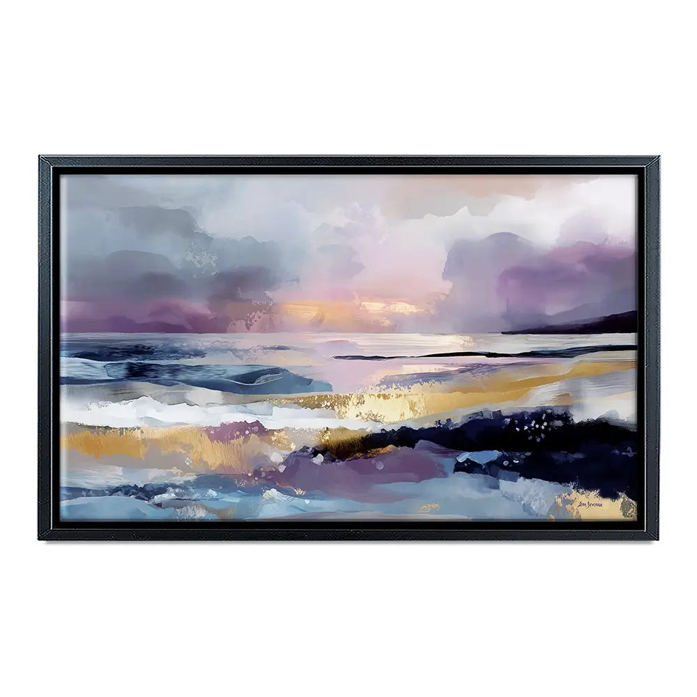 Abstract Coastal Landscape Canvas Print Abstract Coastal Landscape Canvas Print wall art product Leon Devenice