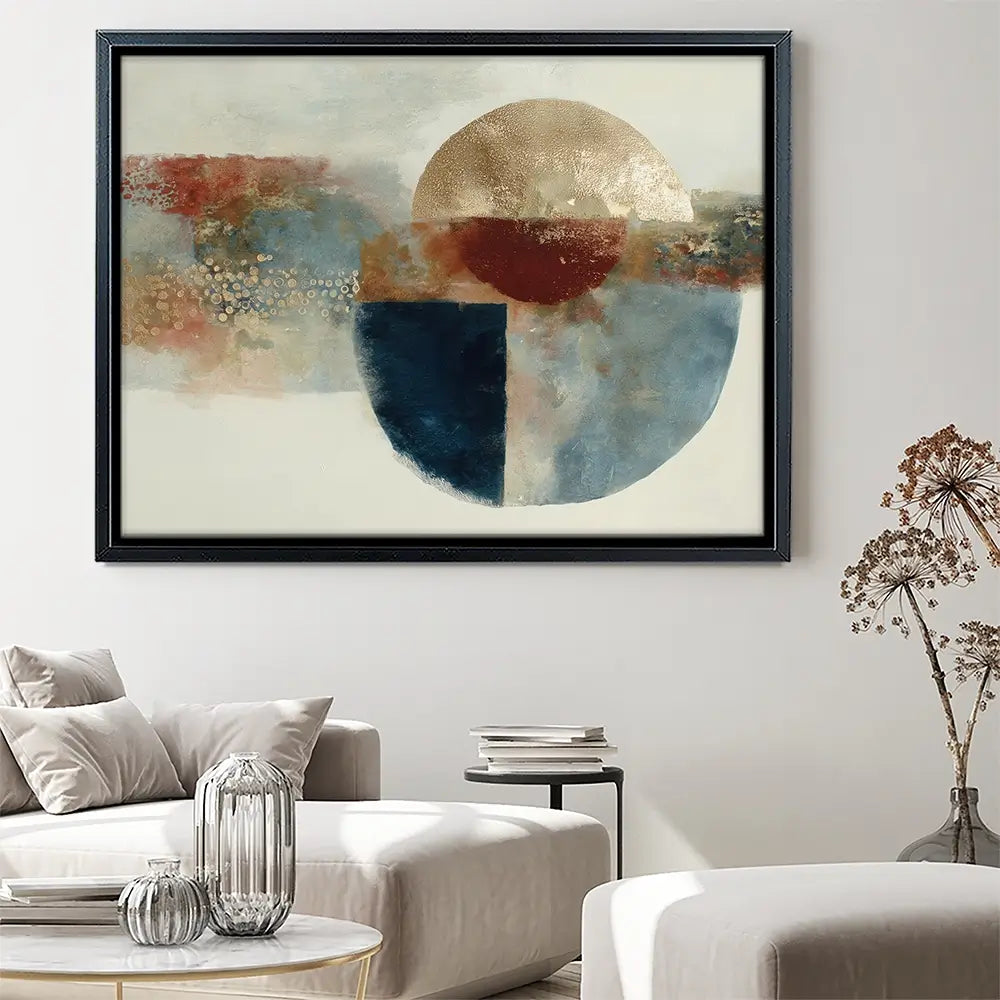 Abstract Coffee Composition Canvas Print Abstract Coffee Composition Canvas Print wall art product Chromatic Storm Studio