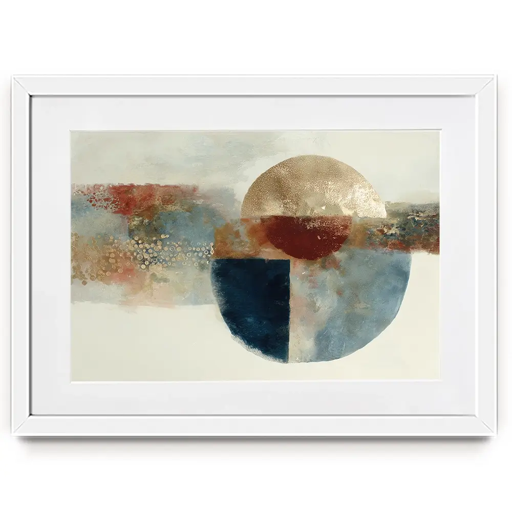Abstract Coffee Composition Framed Art Print Abstract Coffee Composition Framed Art Print wall art product Chromatic Storm Studio