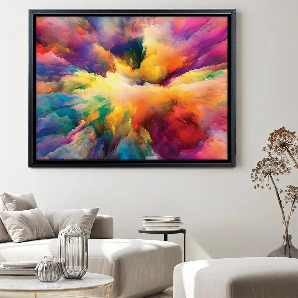 Abstract Colour Explosion Canvas Print Abstract Colour Explosion Canvas Print | Abstract Colour Explosion Art wall art product agsandrew / Shutterstock