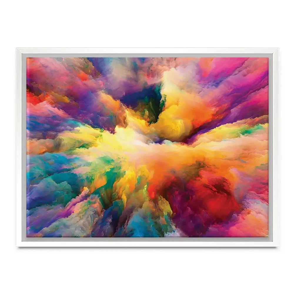 Abstract Colour Explosion Canvas Print Abstract Colour Explosion Canvas Print | Abstract Colour Explosion Art wall art product agsandrew / Shutterstock