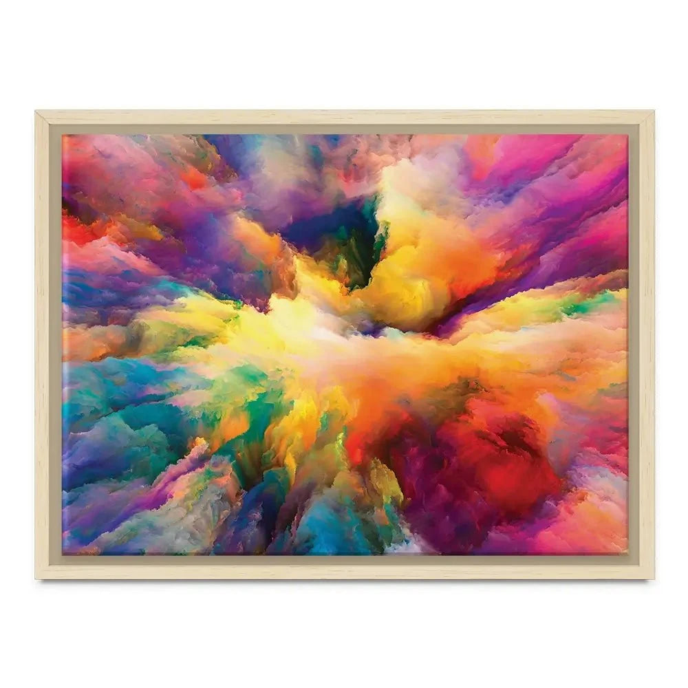 Abstract Colour Explosion Canvas Print Abstract Colour Explosion Canvas Print | Abstract Colour Explosion Art wall art product agsandrew / Shutterstock