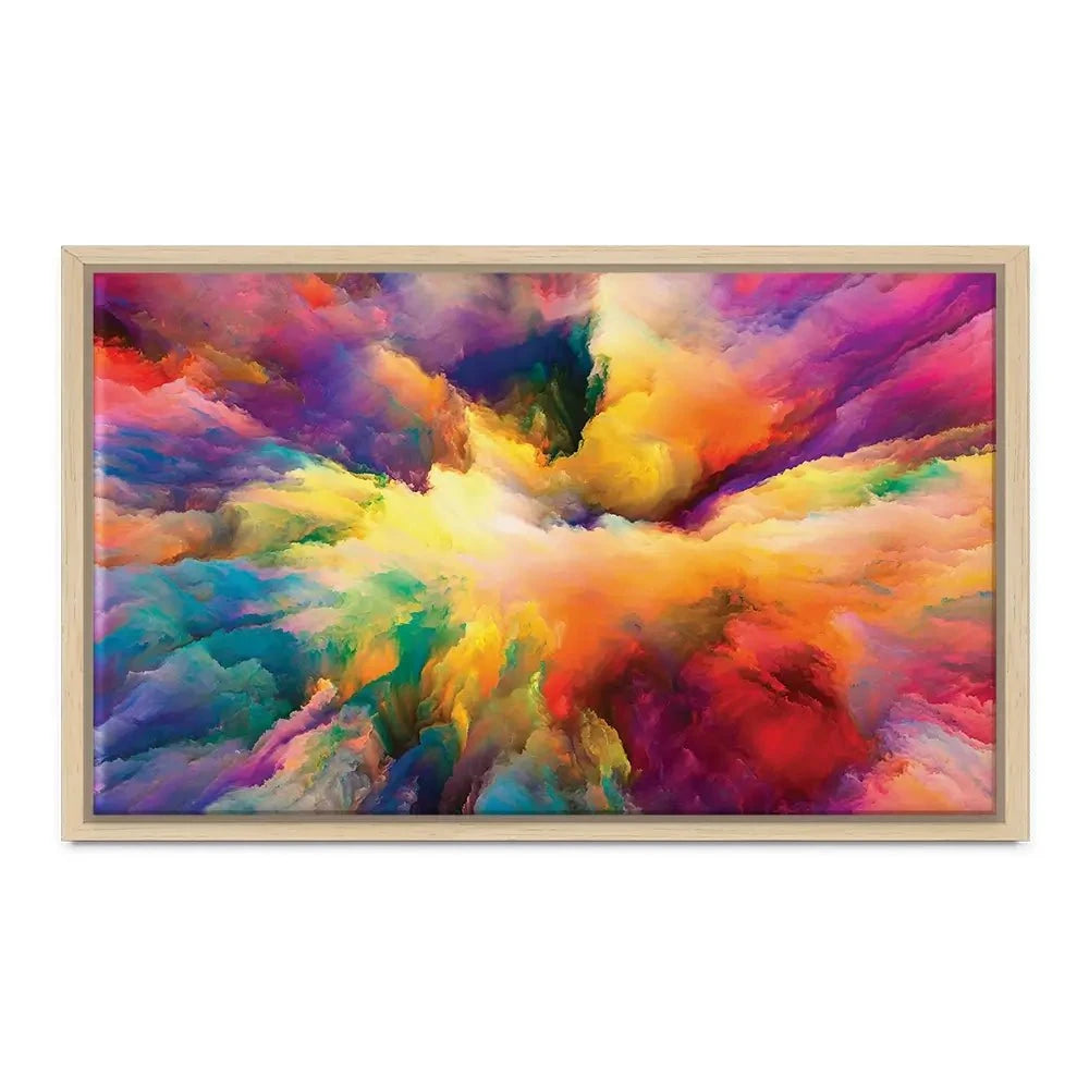 Abstract Colour Explosion Canvas Print Abstract Colour Explosion Canvas Print | Abstract Colour Explosion Art wall art product agsandrew / Shutterstock