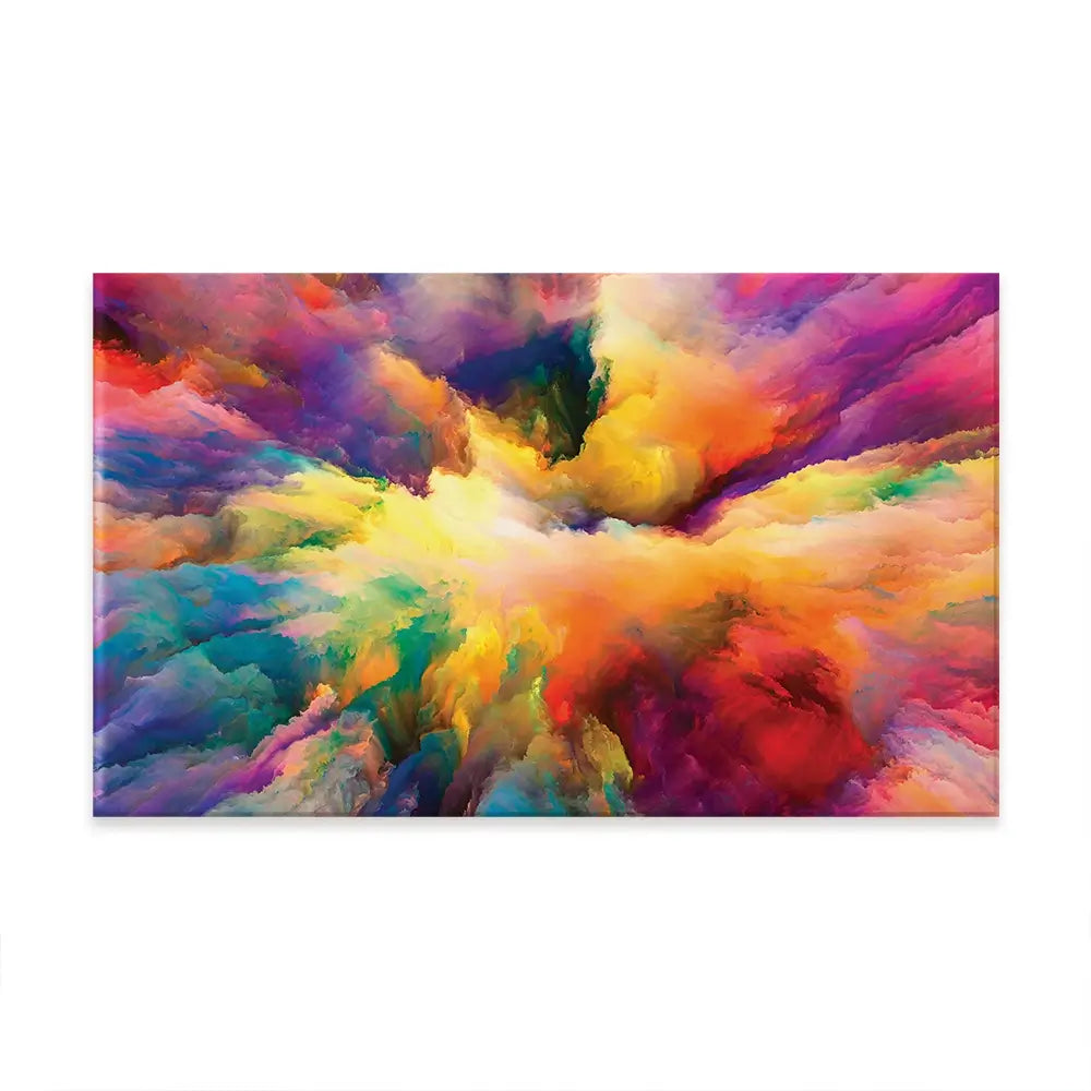 Abstract Colour Explosion Oversized Canvas Print Abstract Colour Explosion Oversized Canvas Print wall art product Art Print Shop