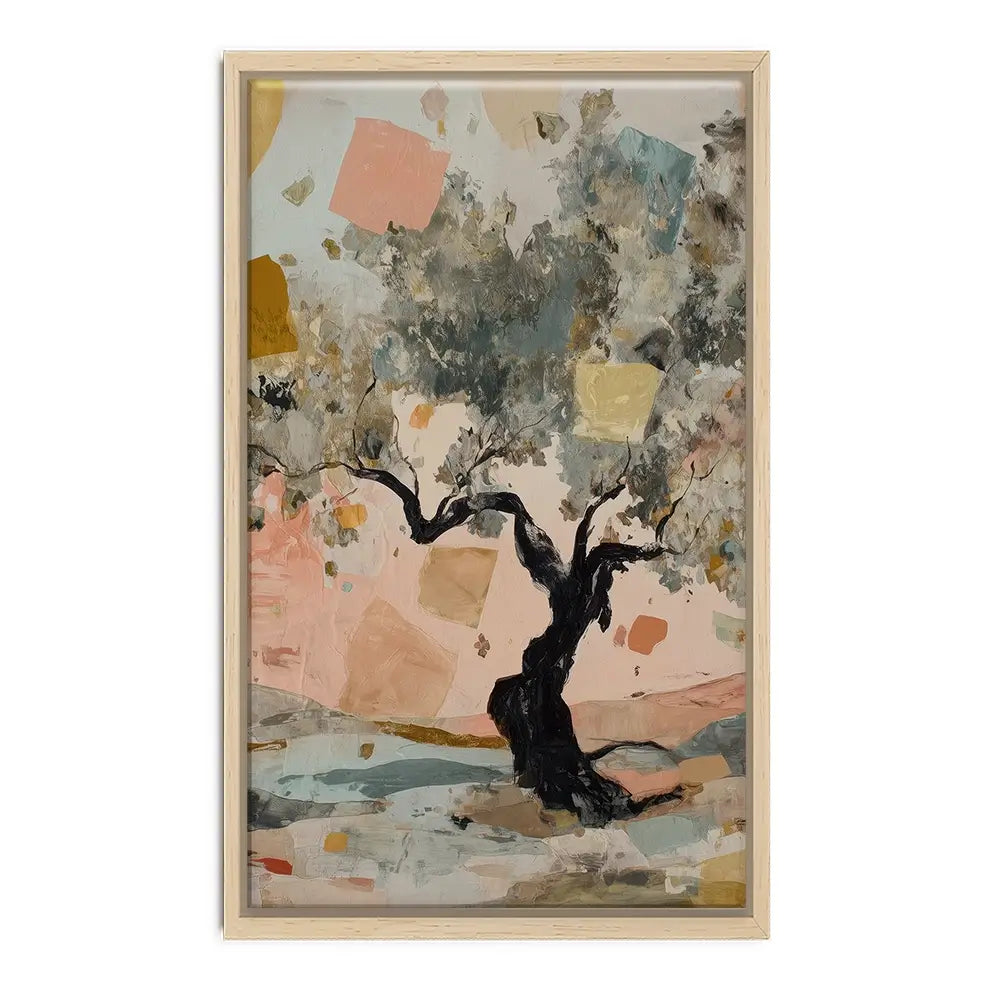 Abstract Confetti Tree Canvas Print Abstract Confetti Tree Canvas Print wall art product Chromatic Storm Studio