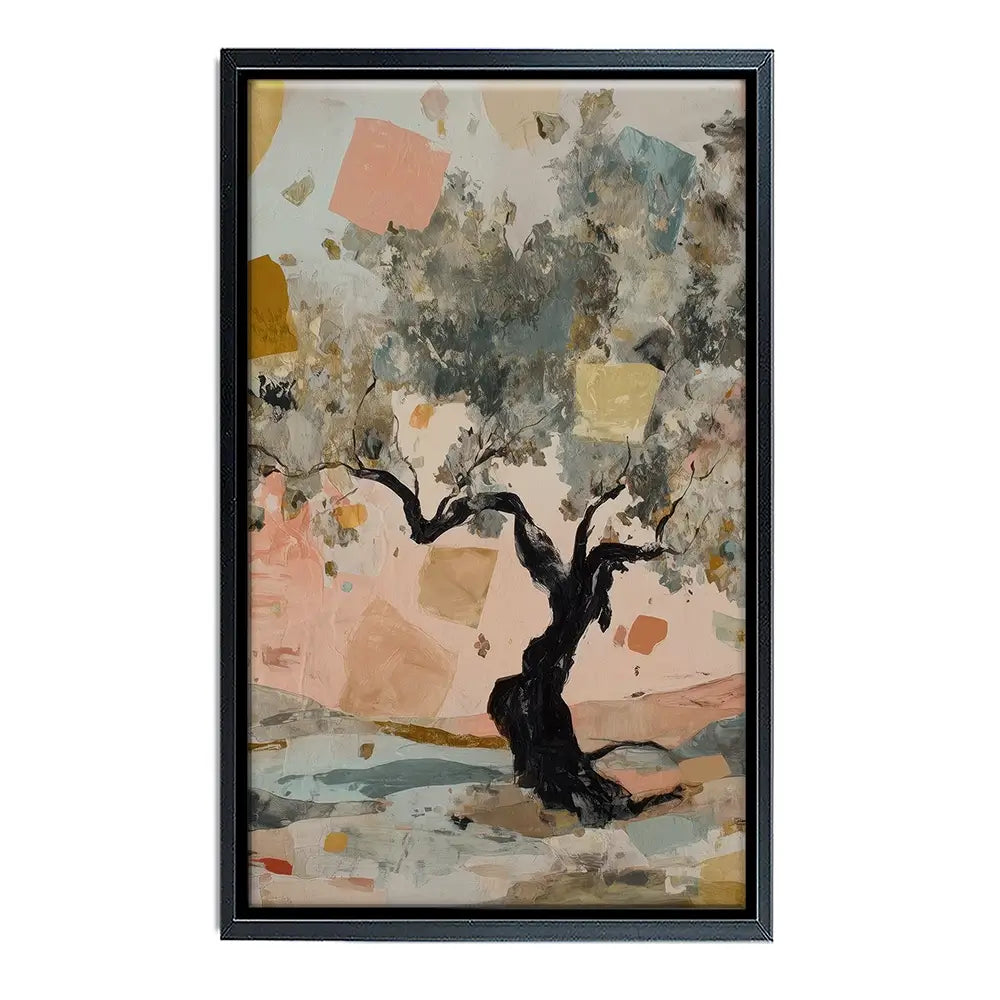 Abstract Confetti Tree Canvas Print Abstract Confetti Tree Canvas Print wall art product Chromatic Storm Studio