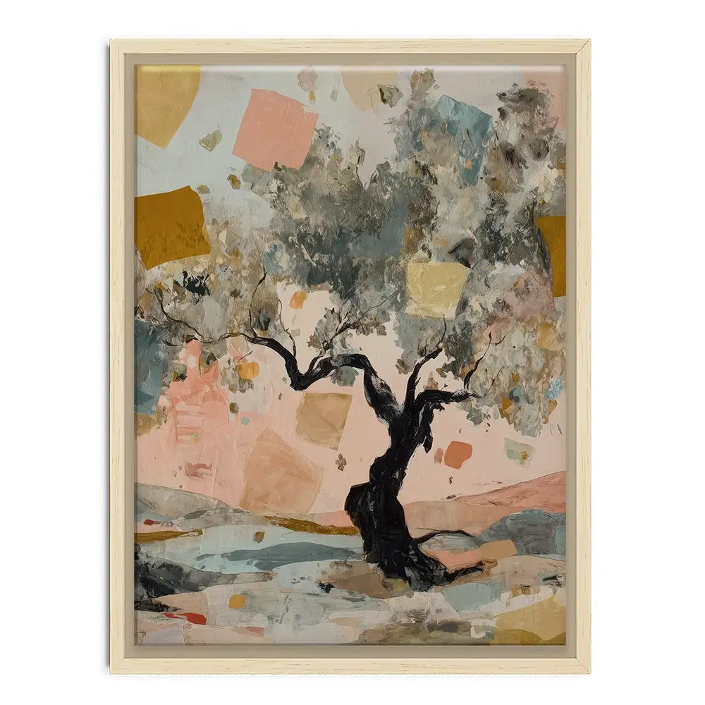 Abstract Confetti Tree Canvas Print Abstract Confetti Tree Canvas Print wall art product Chromatic Storm Studio