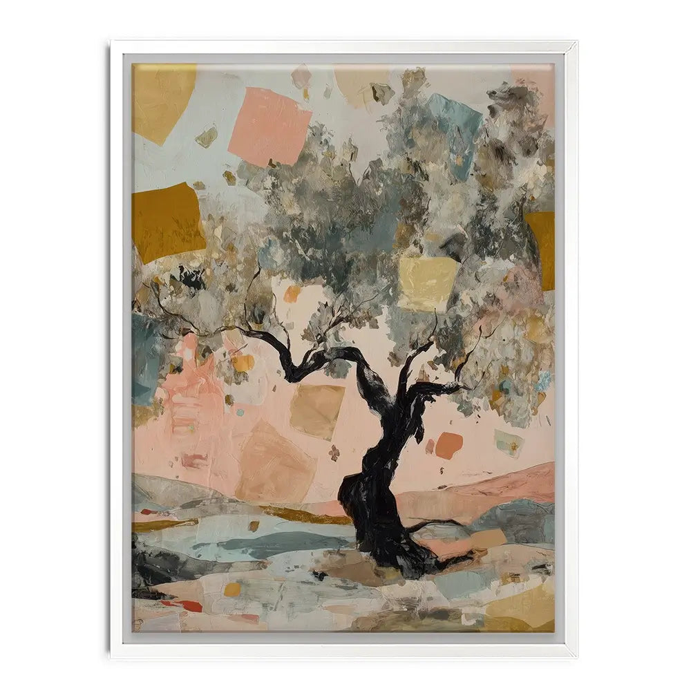 Abstract Confetti Tree Canvas Print Abstract Confetti Tree Canvas Print wall art product Chromatic Storm Studio
