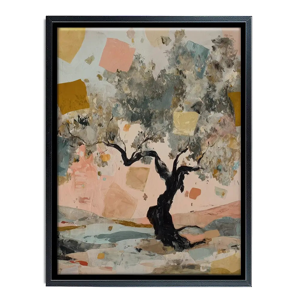 Abstract Confetti Tree Canvas Print Abstract Confetti Tree Canvas Print wall art product Chromatic Storm Studio
