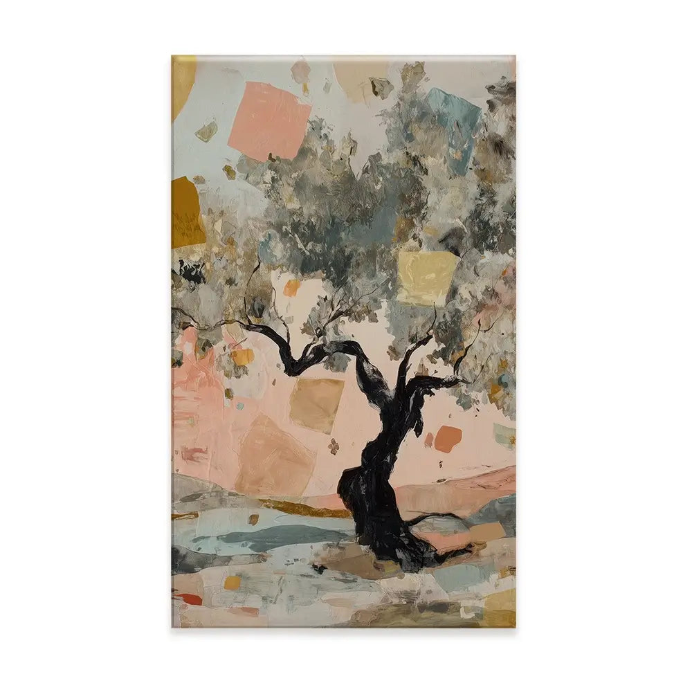 Abstract Confetti Tree Canvas Print Abstract Confetti Tree Canvas Print wall art product Chromatic Storm Studio