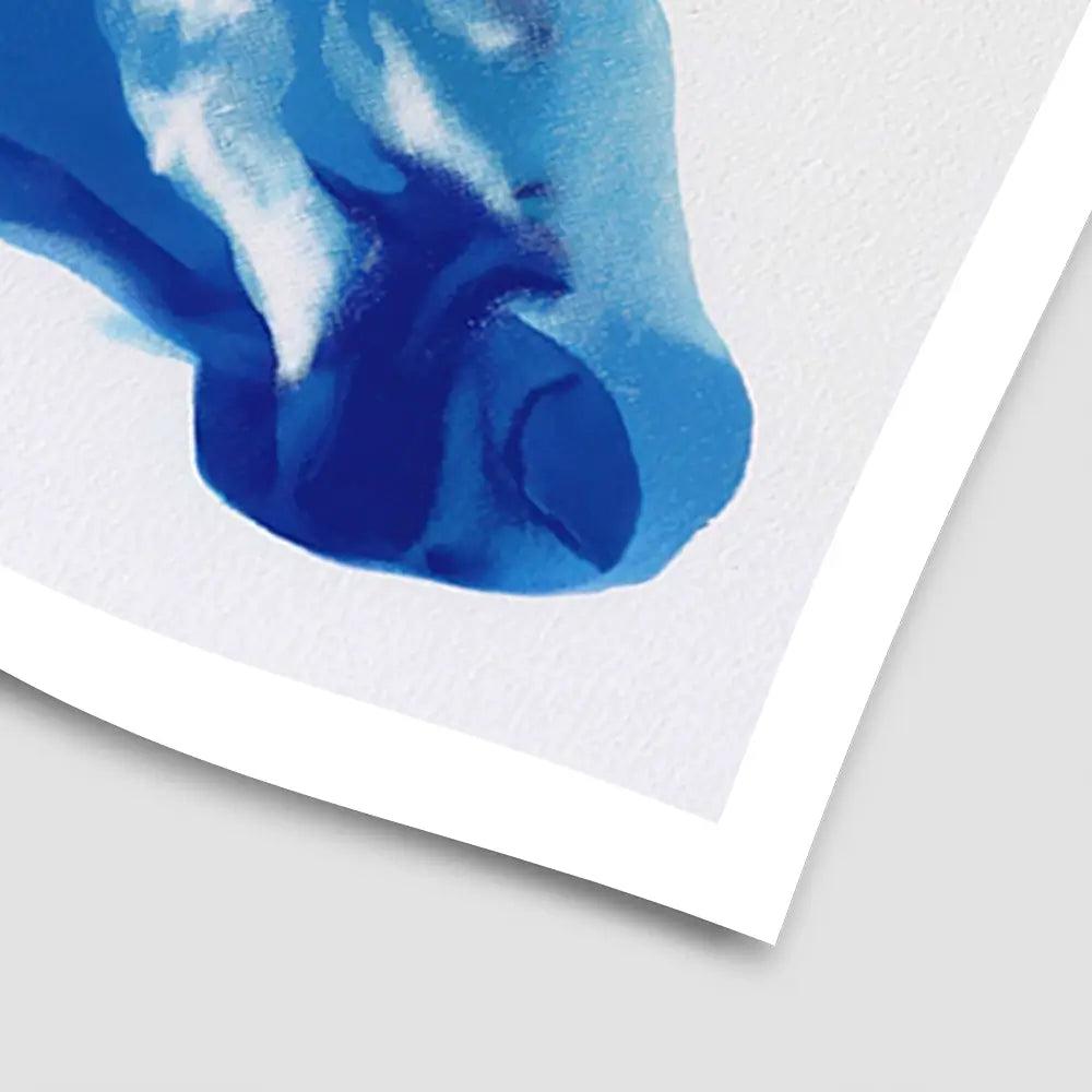 Abstract Cow Head And Horns Art Print Abstract Cow Head And Horns Art Print wall art product Chromatic Storm Studio