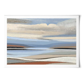 Abstract Desert Landscape Art Print Abstract Desert Landscape Art Print wall art product Franklyn Gregory - Independent