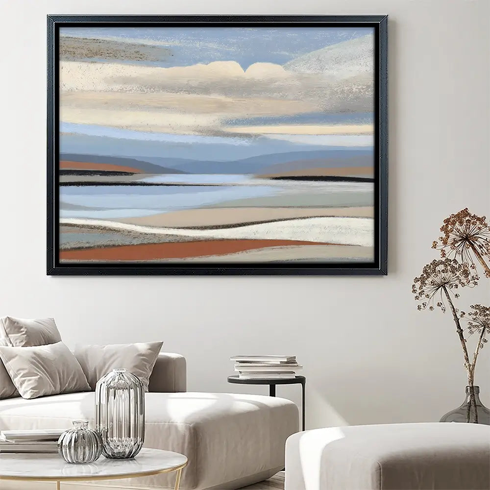 Abstract Desert Landscape Canvas Print Abstract Desert Landscape Canvas Print wall art product Franklyn Gregory - Independent