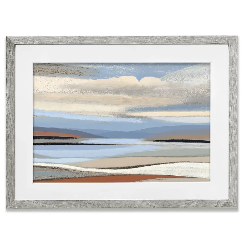 Abstract Desert Landscape Framed Art Print Abstract Desert Landscape Framed Art Print wall art product Franklyn Gregory - Independent