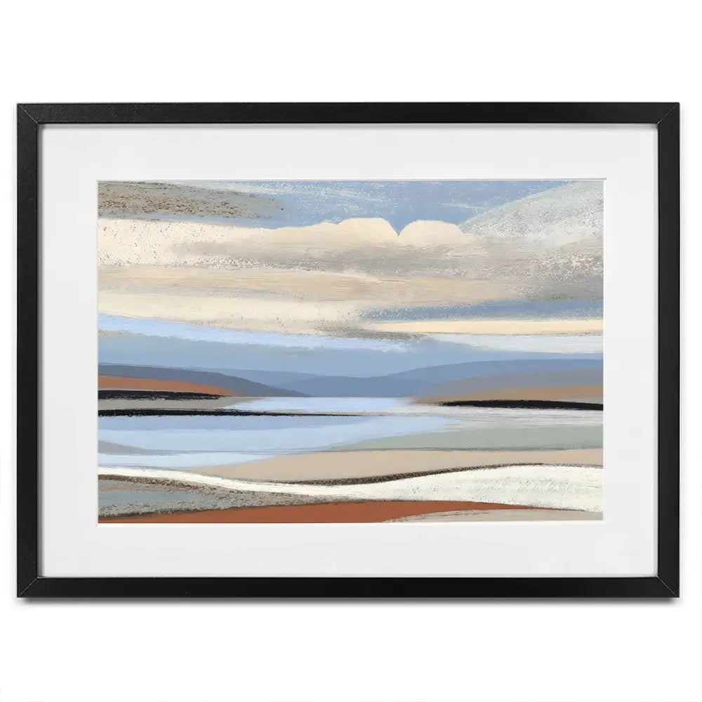 Abstract Desert Landscape Framed Art Print Abstract Desert Landscape Framed Art Print wall art product Franklyn Gregory - Independent