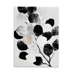 Abstract Eucalyptus Leaf Circles Canvas Print Abstract Eucalyptus Leaf Circles Canvas Print wall art product Chromatic Storm Studio