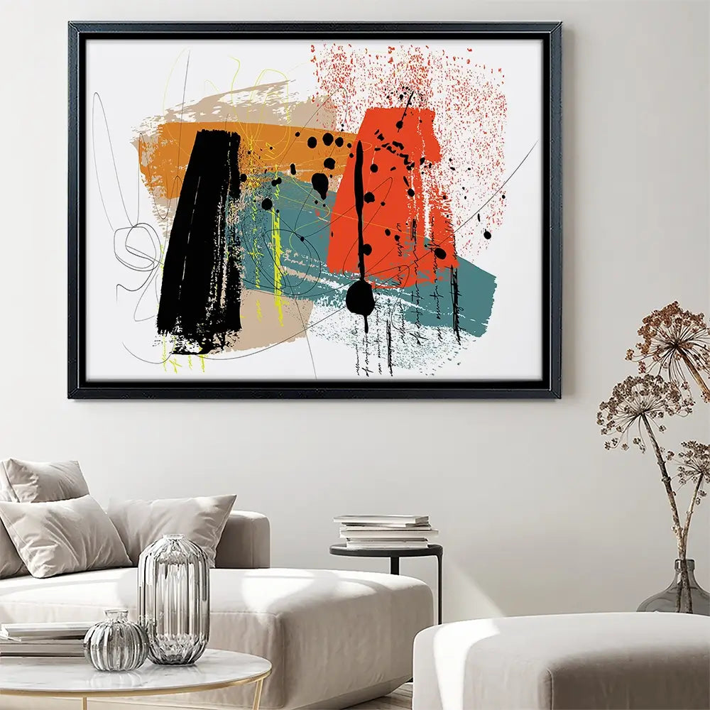 Abstract Everything Canvas Print Abstract Everything Canvas Print wall art product Art Print Shop