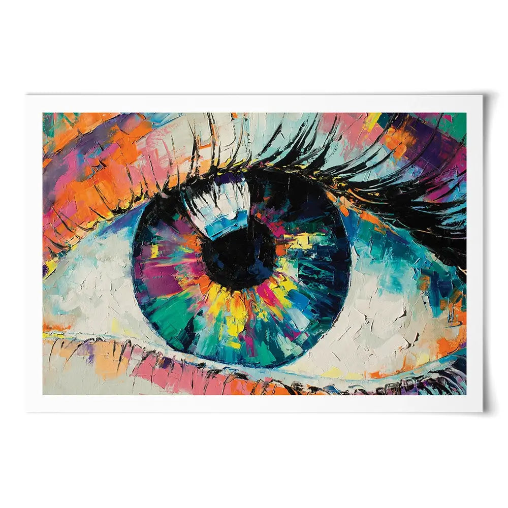 Abstract Eye Art Print Abstract Eye Art Print wall art product Mari Dein / Shutterstock