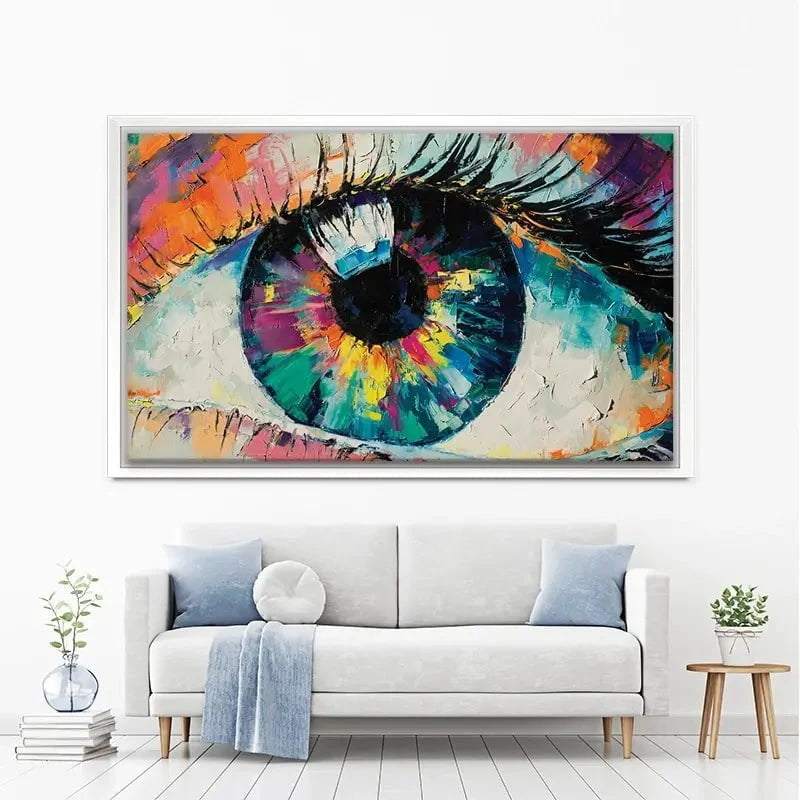 Abstract Eye Canvas Print Abstract Eye Canvas Print wall art product Mari Dein / Shutterstock