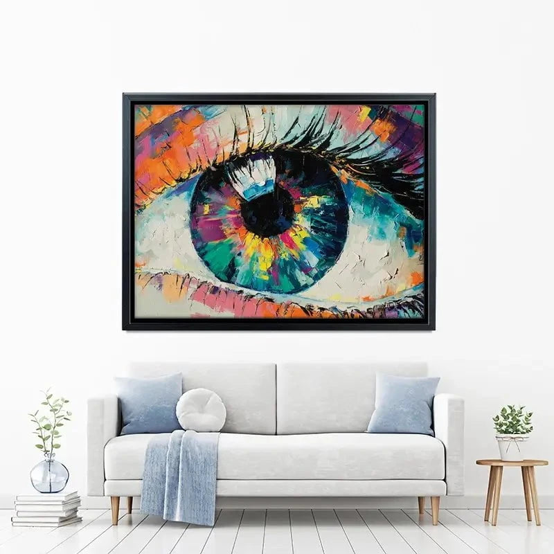 Abstract Eye Canvas Print Abstract Eye Canvas Print wall art product Mari Dein / Shutterstock