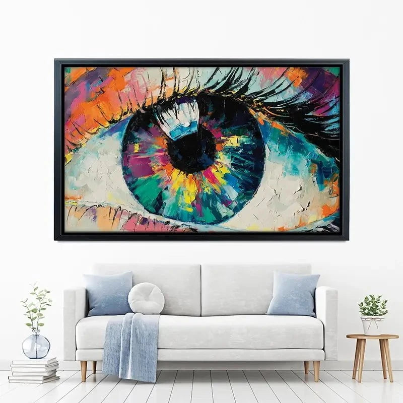 Abstract Eye Canvas Print Abstract Eye Canvas Print wall art product Mari Dein / Shutterstock