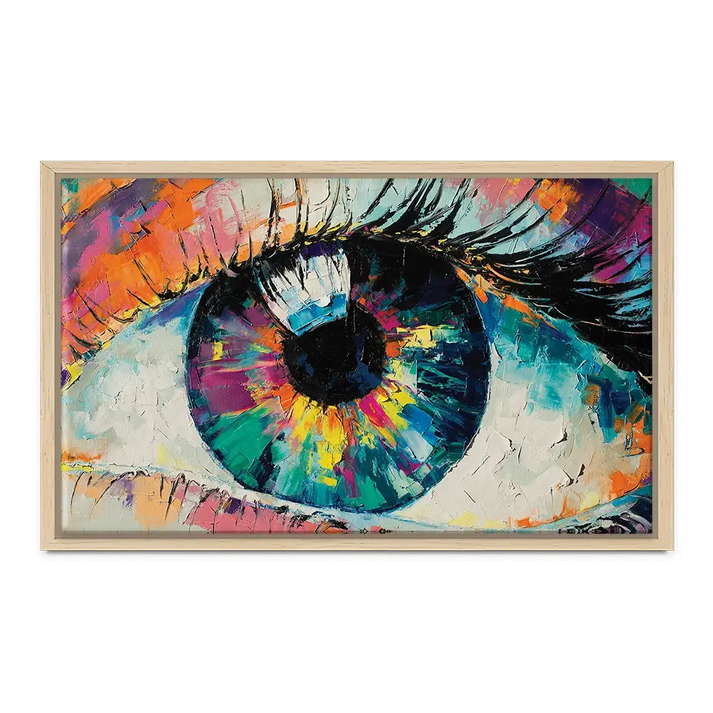 Abstract Eye Canvas Print Abstract Eye Canvas Print wall art product Mari Dein / Shutterstock
