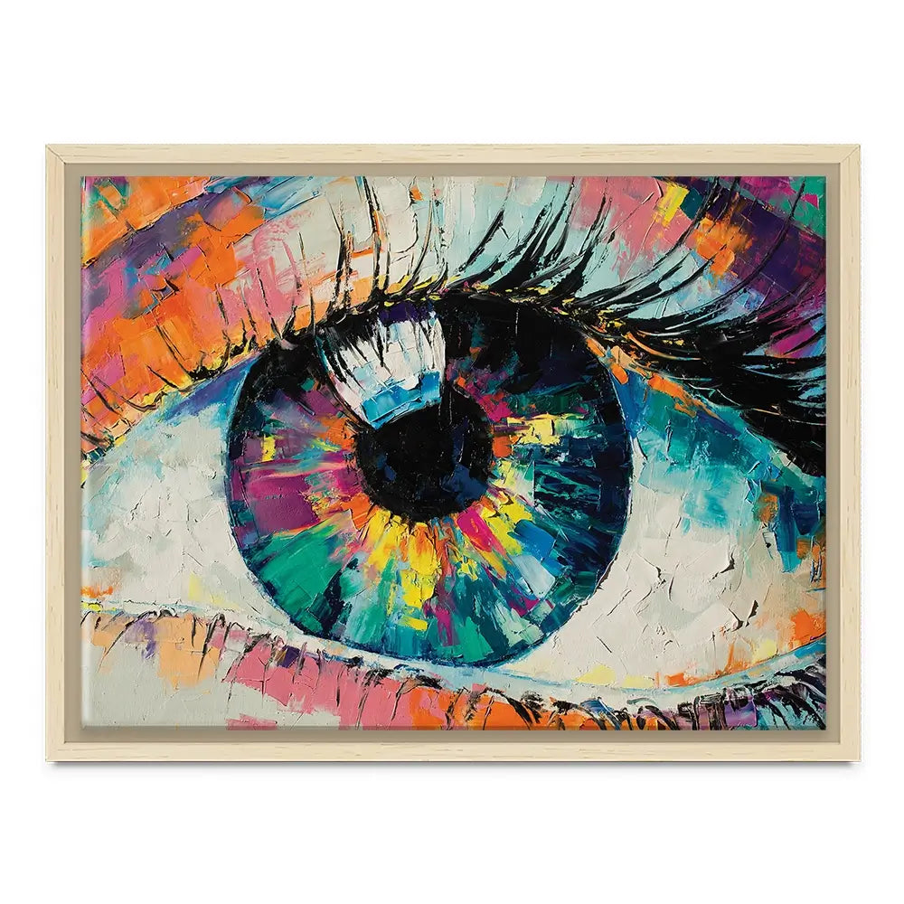 Abstract Eye Canvas Print Abstract Eye Canvas Print wall art product Mari Dein / Shutterstock