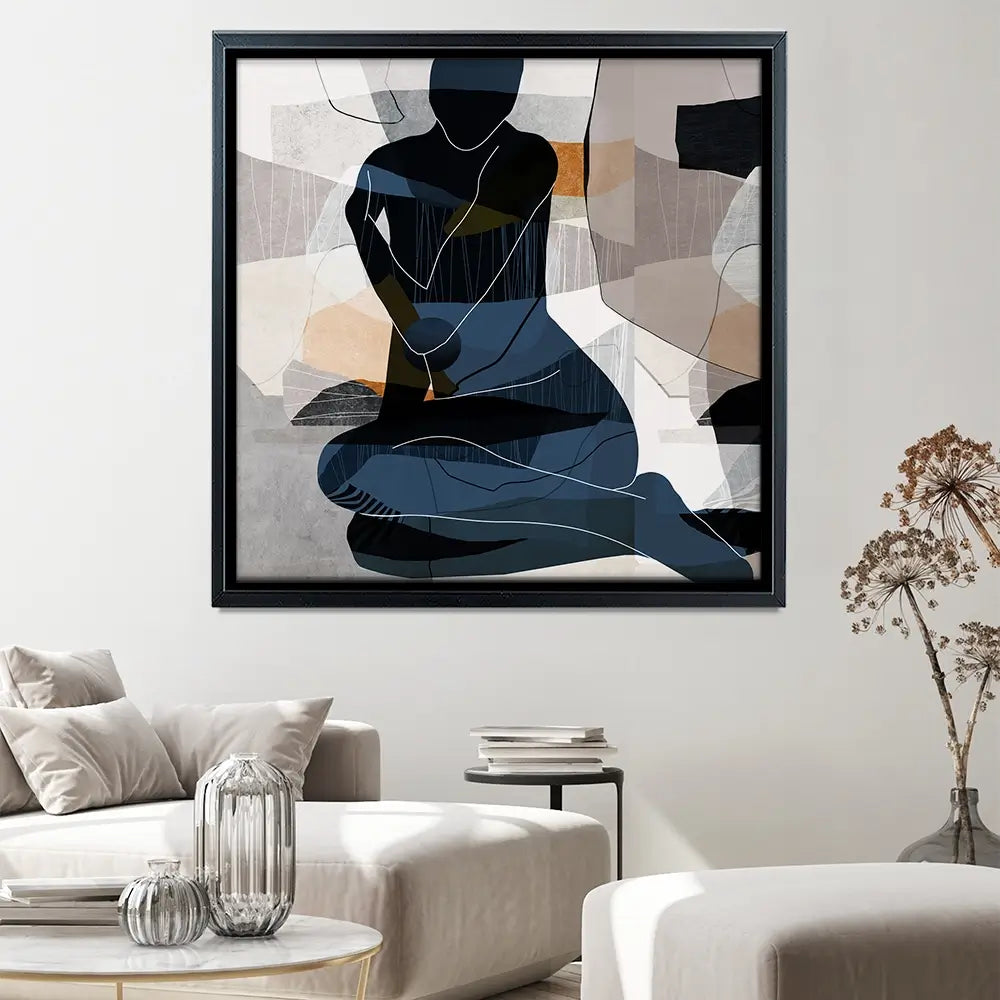 Abstract Female Canvas Print Abstract Female Canvas Print wall art product Roberto Moro