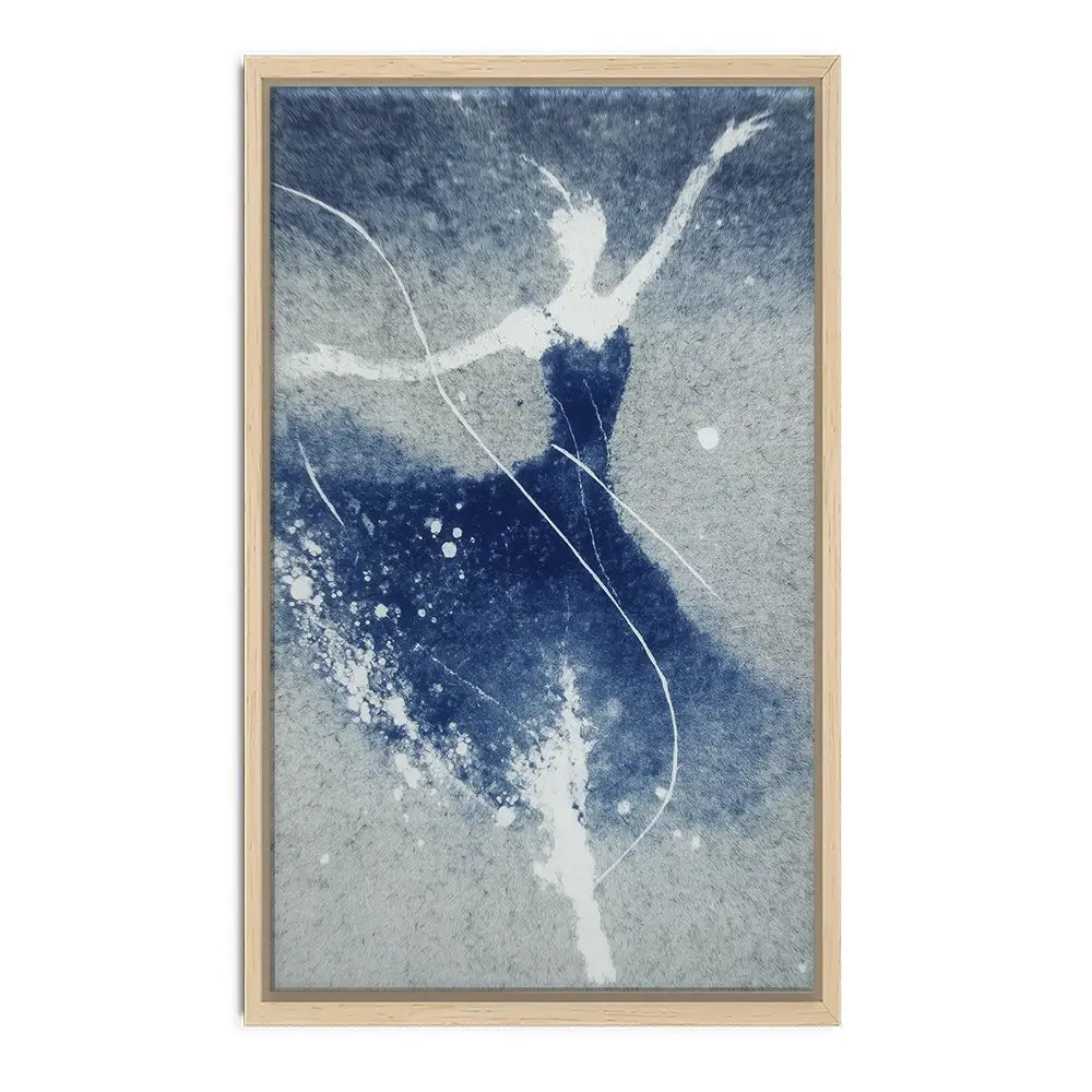 Abstract Figure In Motion Canvas Print Abstract Figure In Motion Canvas Print wall art product Chromatic Storm Studio