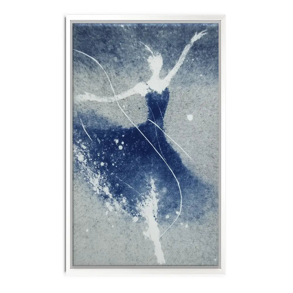 Abstract Figure In Motion Canvas Print Abstract Figure In Motion Canvas Print wall art product Chromatic Storm Studio