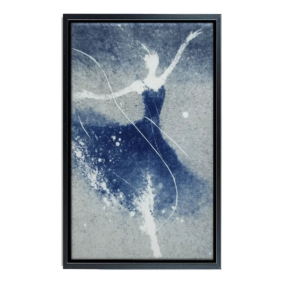 Abstract Figure In Motion Canvas Print Abstract Figure In Motion Canvas Print wall art product Chromatic Storm Studio