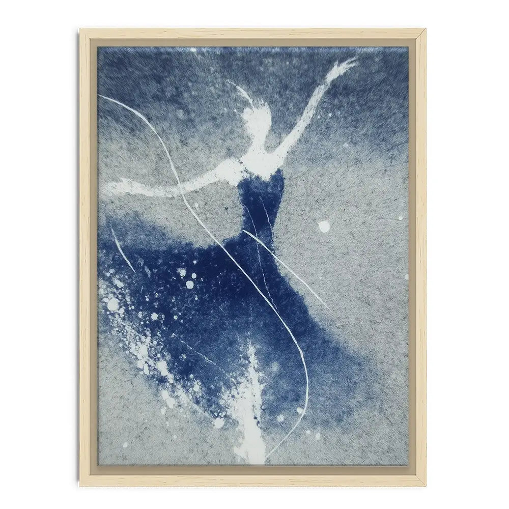 Abstract Figure In Motion Canvas Print Abstract Figure In Motion Canvas Print wall art product Chromatic Storm Studio