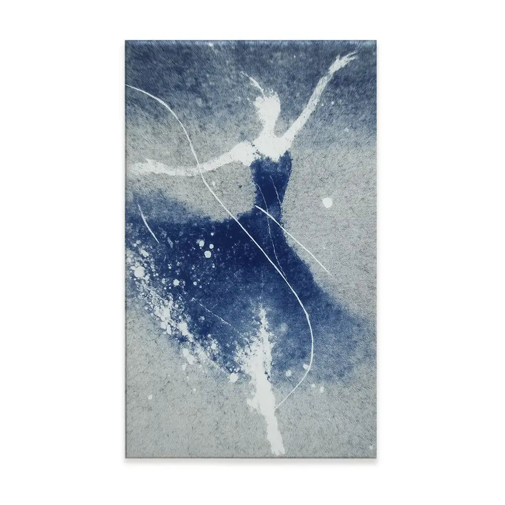 Abstract Figure In Motion Canvas Print Abstract Figure In Motion Canvas Print wall art product Chromatic Storm Studio