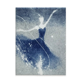 Abstract Figure In Motion Canvas Print Abstract Figure In Motion Canvas Print wall art product Chromatic Storm Studio