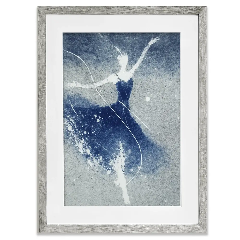 Abstract Figure In Motion Framed Art Print Abstract Figure In Motion Framed Art Print wall art product Chromatic Storm Studio
