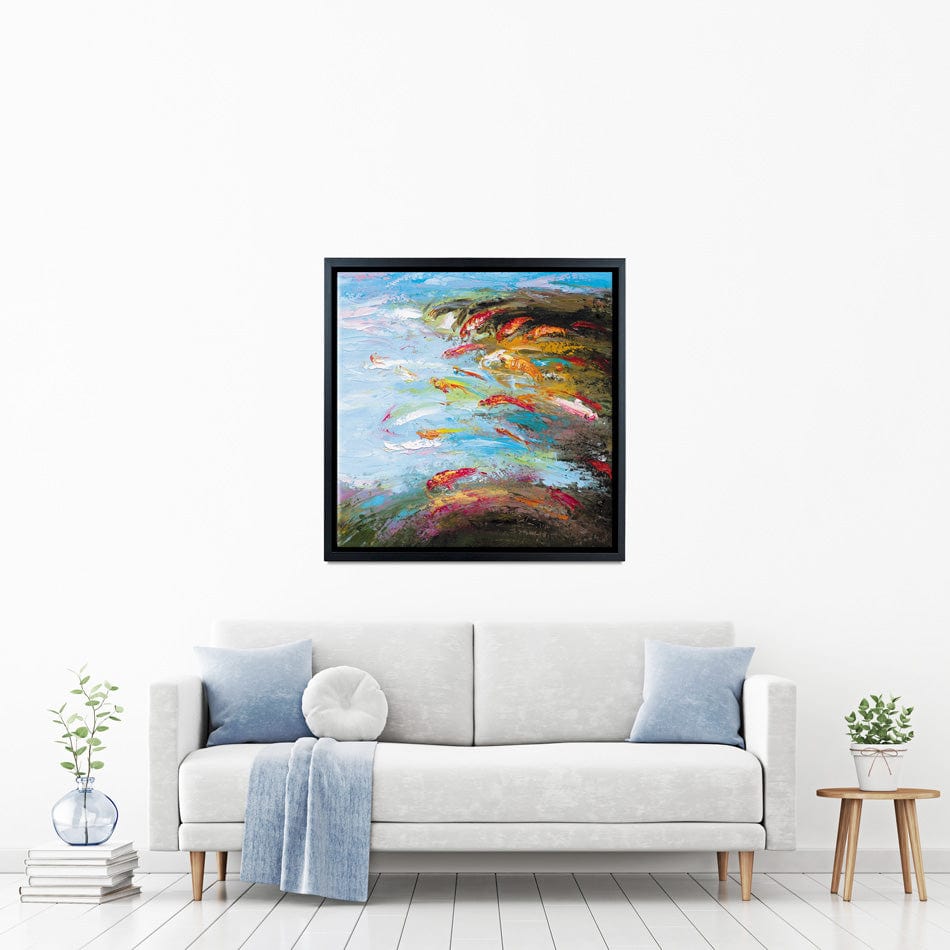Abstract Fish Canvas Print wall art product Artone Graphica / Shutterstock
