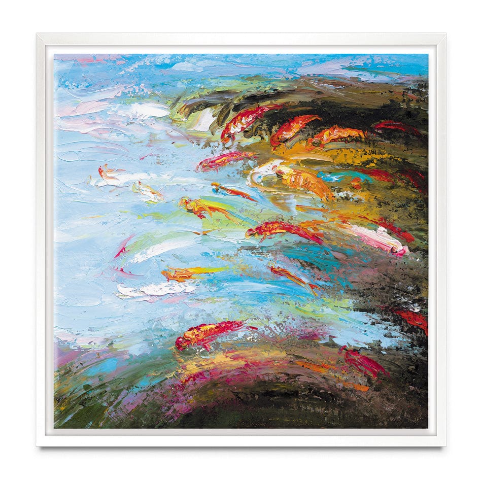 Abstract Fish Canvas Print wall art product Artone Graphica / Shutterstock