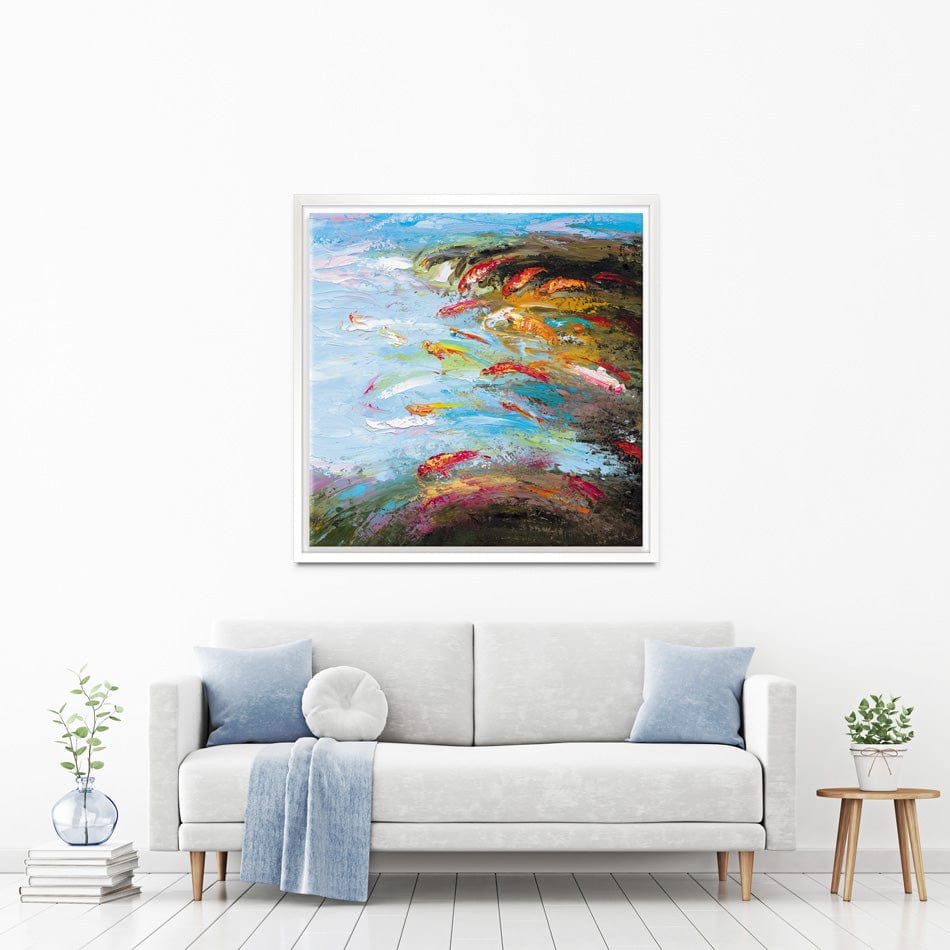 Abstract Fish Canvas Print wall art product Artone Graphica / Shutterstock