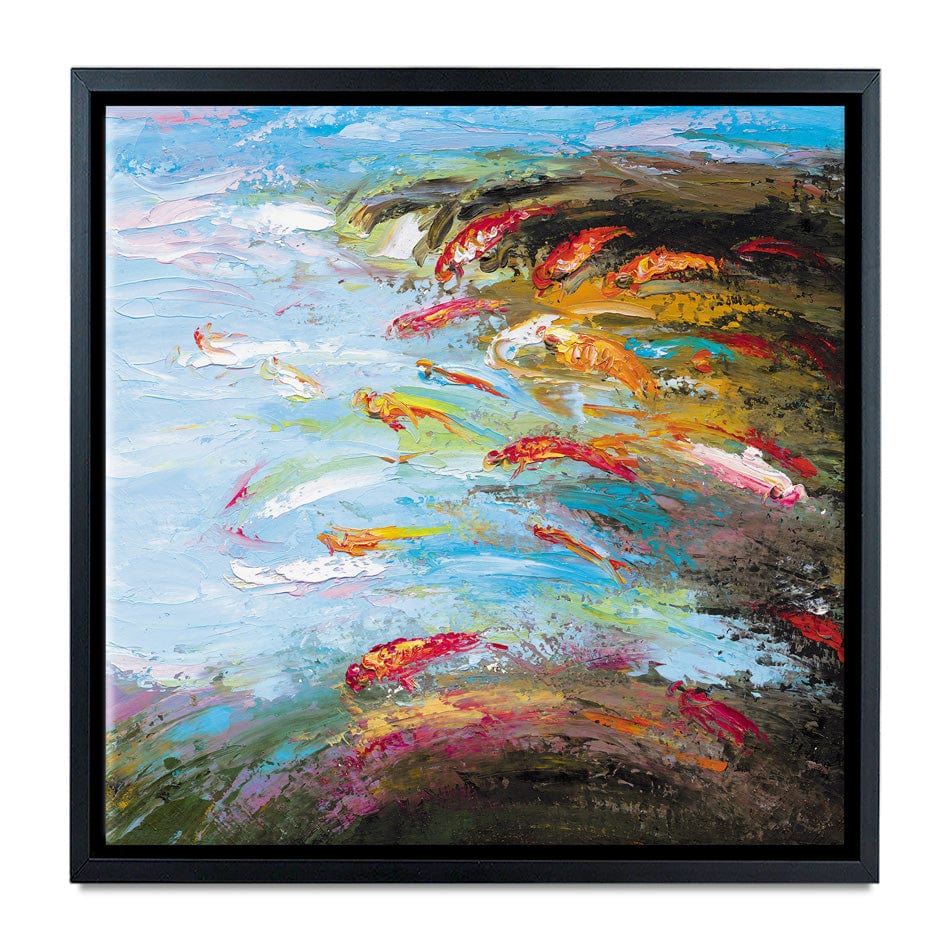 Abstract Fish Canvas Print wall art product Artone Graphica / Shutterstock