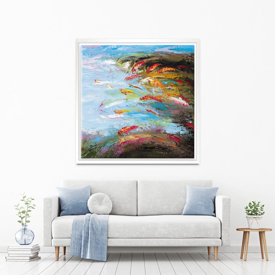 Abstract Fish Canvas Print wall art product Artone Graphica / Shutterstock