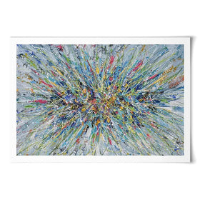 Abstract Floral Bouquet Art Print Abstract Floral Bouquet Art Print wall art product Olga Tkachyk