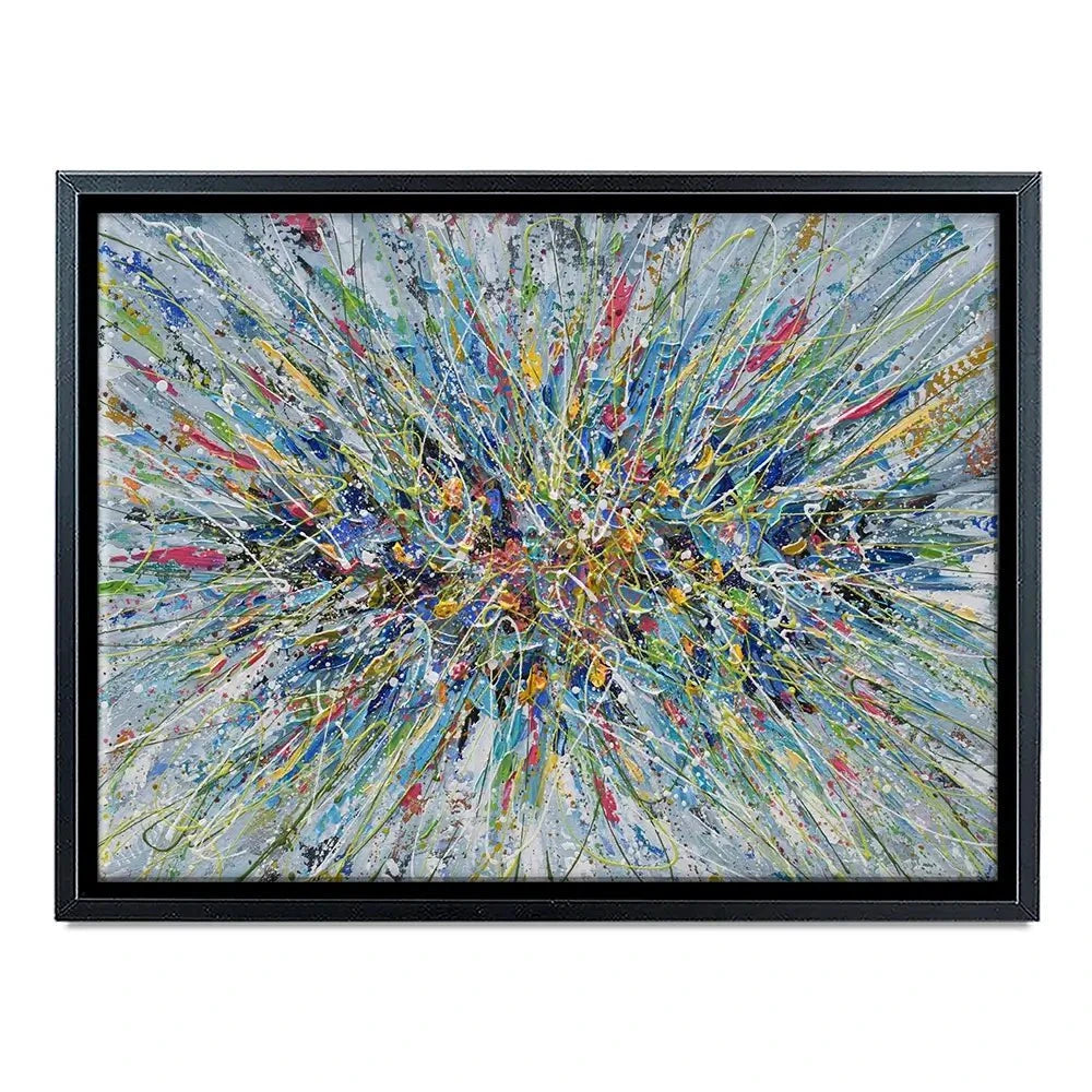 Abstract Floral Bouquet Canvas Print Abstract Floral Bouquet Canvas Print wall art product Olga Tkachyk