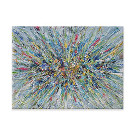 Abstract Floral Bouquet Canvas Print Abstract Floral Bouquet Canvas Print wall art product Olga Tkachyk