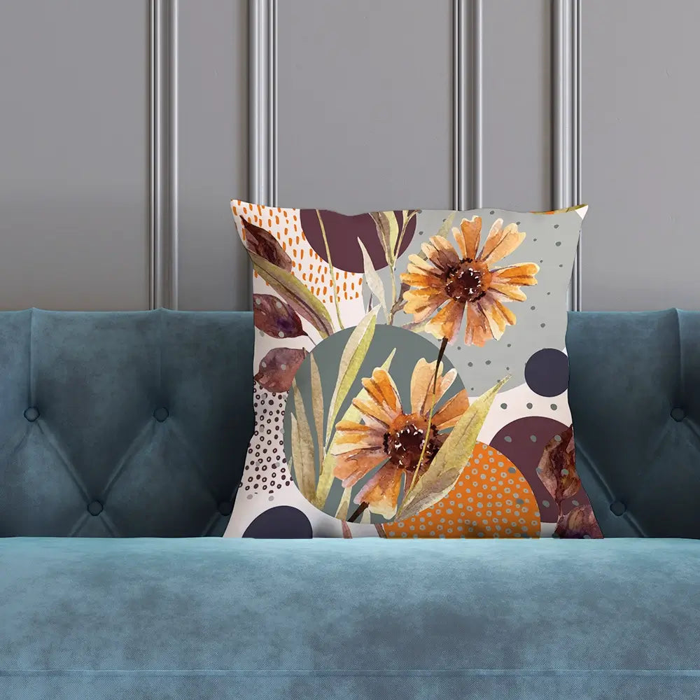 Abstract Floral Cushion Abstract Floral Cushion wall art product Tanya Syrytsyna / Shutterstock