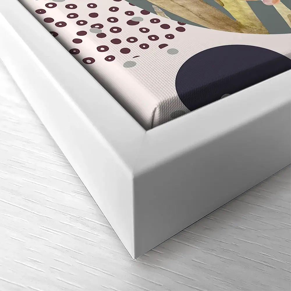 Abstract Floral Square Canvas Print Abstract Floral Square Canvas Print wall art product Tanya Syrytsyna / Shutterstock