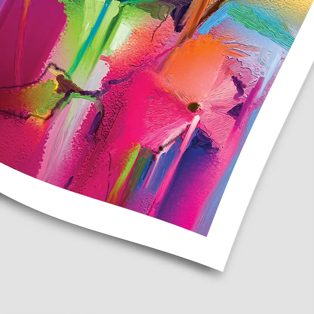 Abstract Flowers Square Art Print Abstract Flowers Square Art Print wall art product pluie_r / Shutterstock