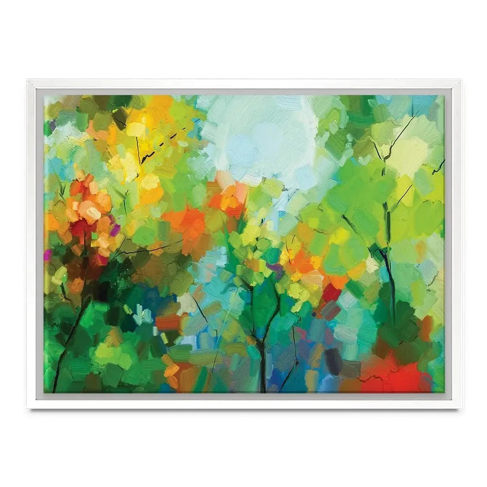 Abstract Forest Canvas Print Abstract Forest Canvas Print wall art product pluie_r / Shutterstock